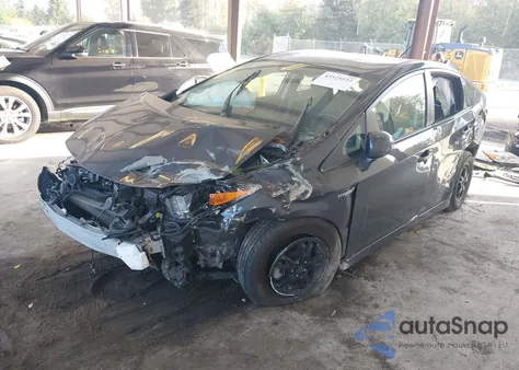 2015 Toyota Prius Two from USA, damaged, VIN JTDKN3DU2F0399639